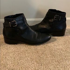 Karl Lagerfeld Paris ankle boots with buckle